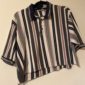 Cropped men’s dress shirt